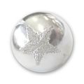 Boule �toil�e 10 mm Argent 925 x1