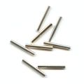 Tubes droits 15x2 mm en Argent 925 x 8
