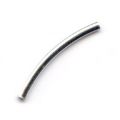 Tubes 25x2 mm en Argent 925 x6