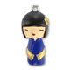 Kokeshi charm 27mm Marine x1