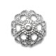 Coupelle filigrann�e 12 mm argent� vieilli x1