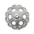 Coupelle filigrann�e 14 mm argent� vieilli x1