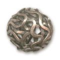 Boule fil 18 mm cuivr� vieilli x1