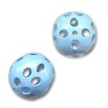 Boule filigrann�e 15 mm Bleu ciel x1
