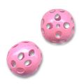 Boule filigrann�e 15 mm Rose x1