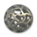 Boule filigrann�e 14 mm bronze x1