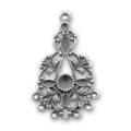 Intercalaire 6 rangs 42 mm argent� vieilli  x1
