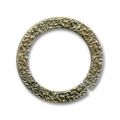 Anneau de jonction rond 20 mm bronze x1