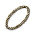 Anneau de jonction ovale 30x17 mm bronze x1