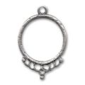 Intercalaire imp�rial 6 rangs 40 mm argent� vieilli  x1