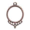 Intercalaire imp�rial 6 rangs 40 mm cuivr� vieilli  x1