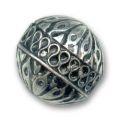 Perle marocaine argent�e 26x25 mm x1