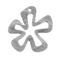 Breloque design �vid�e 20 mm argent� vieilli x1