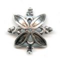 Coupelle 24 mm argent� vieilli R�my Dis x1