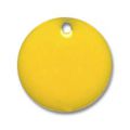 Sequin �maill� jaune 15 mm x1