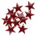 Etoile �maill�e 12 mm Burgundy x1