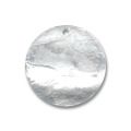 Sequin froiss� 25 mm argent� x1