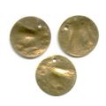 Sequins froiss�s 15 mm bronze x5
