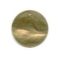 Sequin froiss� 20 mm bronze x1