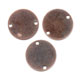 Sequins 2 trous cuivr�s 14 mm x12