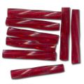 Bugles Twist Miyuki 12 mm TW2012-1716 - Dyed Tr Cranberry