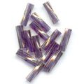 Bugles Twist Miyuki 6 mm TW-1285- Tr Amethyst Gold Antique
