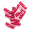 Bugles Twist Miyuki 6 mm TW-1716 - Tr Cranberry Dyed
