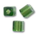 Cubes Miyuki 3 mm SB3-158 - Transparent Olive