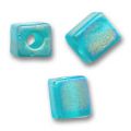 Cubes Miyuki 4 mm SB4-2405FR - Tr Teal Mat AB