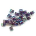 Miyuki Delicas 11/0 Hex Cut DBC0005 - Metallic Variegated Blue I