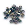 Miyuki Delicas 11/0 Hex Cut DBC0024 - Metallic Olive Green Iris