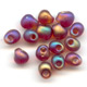 Mini-gouttes Miyuki 3.4 mm DP134FR - Mat Tr Dark Topaz AB
