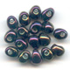 Mini-gouttes Miyuki 3.4 mm DP454 - Metallic Dark Plum Iris
