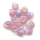 Mini-gouttes Miyuki 3.4 mm DP142FR - Tr Smoky Amethyst Mat AB