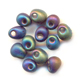 Mini-gouttes Miyuki 3.4 mm DP401FR - Mat Black AB