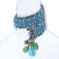 Kit Anillo Miyuki Blue & Green Spiral