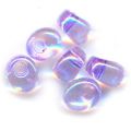 Magatama Miyuki 4 mm MA4-2145 - Crystal AB Lilac Lined