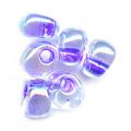 Magatama Miyuki 4 mm MA4-2150 - Crystal AB Violet Lined