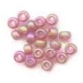 Rocaille Miyuki 11/0 142FR - Tr Smoky Amethyst Mat AB