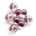Rocaille Miyuki 6/0 3208 - Magic Crystal Purple Cranberry Lined