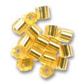 Rocaille Miyuki 8/0 Hex Cut 3 - Gold Silver Lined