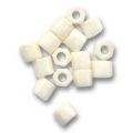 Rocaille Miyuki 8/0 Hex Cut 421 - Opaque Cream Luster