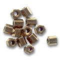 Rocaille Miyuki 8/0 Hex Cut 457 - Metallic Dark Bronze