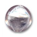 Bomb�e 16 mm feuille d'argent Rosaline x1