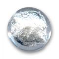Bomb�e 16 mm feuille d'argent Crystal x1