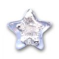 Etoile feuille d'argent 13 mm Alexandrite x1