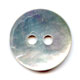 Bouton Nacre 15 mm Naturel x1