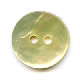 Bouton Nacre 15 mm Vert Anis x1