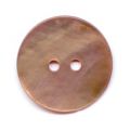 Bouton Nacre 20 mm Bronze x1