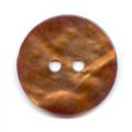 Lot de 18 Boutons Nacre 20 mm Brun